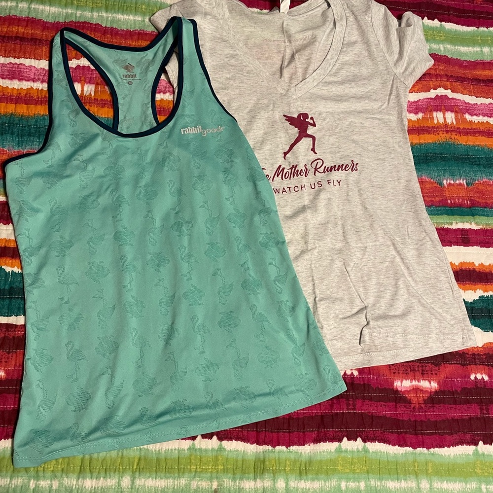 Run in rabbit Goodr tank top mother runner